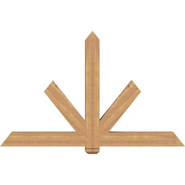 Kennewick Timber Gable Bracket, Western Red Cedar, 72